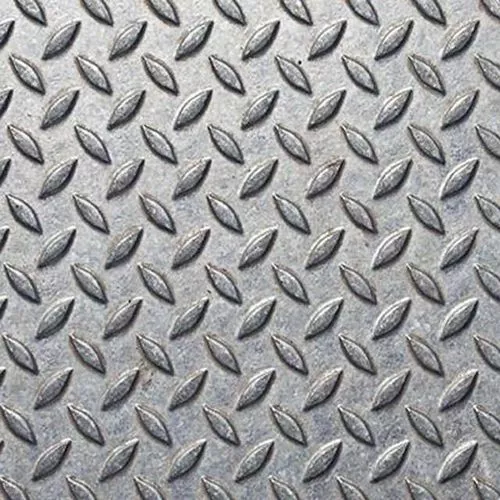 Лист стальной рифленый 3 мм чечевица фото, купить в СПб