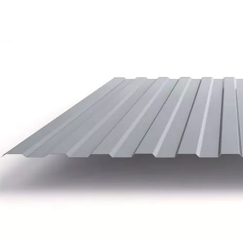 Профнастил С8 0.4 мм 1200 мм оцинкованный фото, купить в СПб